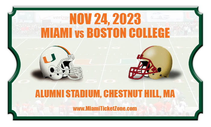 2023 Miami Vs Boston College