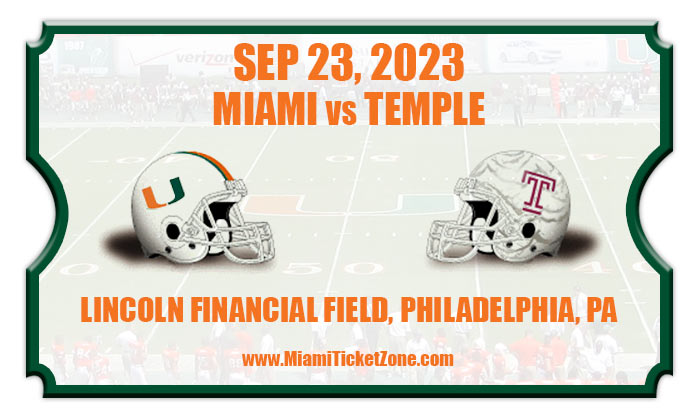 2023 Miami Vs Temple