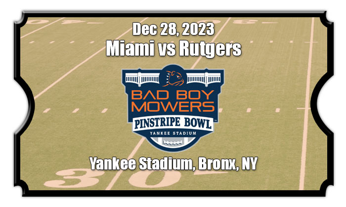 2023 Pinstripe Bowl