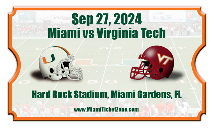 2024 Miami Vs Virginia Tech