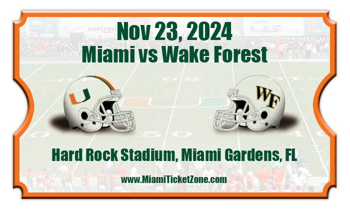 2024 Miami Vs Wake Forest