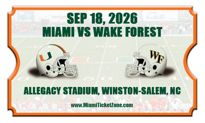 2026 Miami Vs Wake Forest